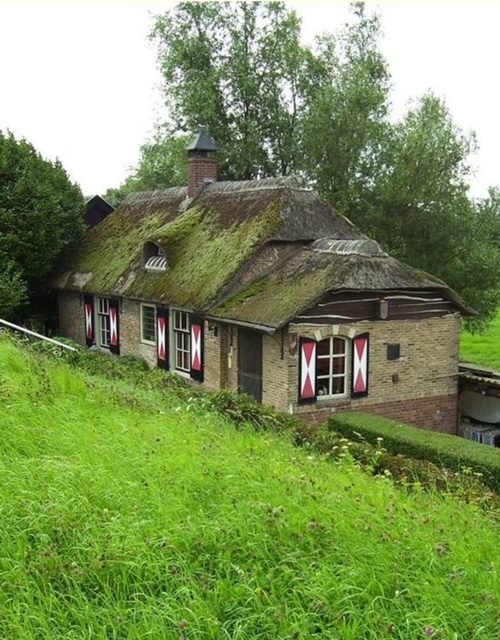 De dijkwoning aan de Maasdijk vóór de verbouwing