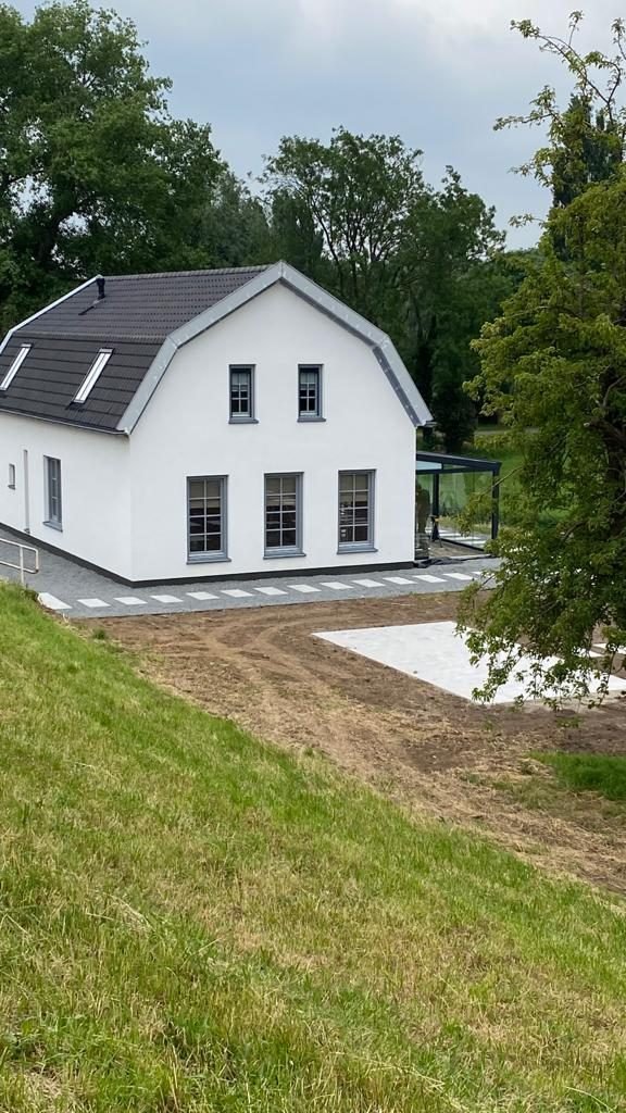 Vanaf de dijk gezien